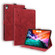 iPad mini 6 Love Butterfly Pattern Horizontal Flip Leather Tablet Case with Holder - Red