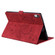 iPad mini 6 Love Butterfly Pattern Horizontal Flip Leather Tablet Case with Holder - Red