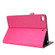 iPad mini 6 Business Horizontal Flip PU Leather Tablet Case with Two-Folding Holder & Card Slots & Pen Slot - Rose Red