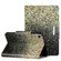 iPad mini 6 Painted Pattern Horizontal Flip Leather Tablet Case with Holder - Black and Yellow Sand