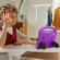 iPad mini 6 Sparrow Style EVA Material Children Shockproof Case - Purple