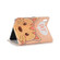 iPad mini 6 Cartoon Pattern Horizontal Flip Leather Tablet Case with Card Slots & Holder & Wallet - Cat