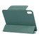 iPad mini 6 Horizontal Flip Ultra-thin Fixed Buckle Magnetic PU Tablet Case With Three-folding Holder & Sleep / Wake-up Function - Pine Needle Green