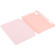 iPad mini 6 TPU Transparent Back Cover Horizontal Flip Leather Tablet Case with Three-folding Holder & Pen Slot - Pink