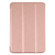 iPad mini 6 GEBEI Shockproof Horizontal Flip Tablet Case with Three-folding Holder - Rose Gold