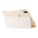 iPad mini 6 Litchi Texture Horizontal Flip PU Leather Tablet Case with Holder - White