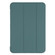 iPad mini 6 GEBEI Shockproof Horizontal Flip Tablet Case with Three-folding Holder - Pine Needle Green