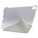 iPad mini 6 Silk Texture Horizontal Deformation Flip Tablet Leather Case with Holder - White