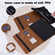 iPad mini 6 Embossed Butterfly Pattern Horizontal Flip Leather Tablet Case - Brown