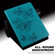 iPad mini 6 Embossed Butterfly Pattern Horizontal Flip Leather Tablet Case - Blue
