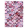 iPad mini 6 Silk Texture Horizontal Flip Tablet Leather Case with Holder & Card Slot & Sleep / Wake-up Function - Pink Scales