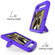 iPad mini 6 Handle Portable EVA Shockproof Tablet Case with Triangle Holder - Purple