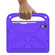 iPad mini 6 Handle Portable EVA Shockproof Tablet Case with Triangle Holder - Purple