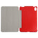 iPad mini 6 Silk Texture Horizontal Deformation Flip Tablet Leather Case with Holder - Red