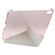 iPad mini 6 Silk Texture Horizontal Deformation Flip Tablet Leather Case with Holder - Pink