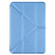 iPad mini 6 Silk Texture Horizontal Deformation Flip Tablet Leather Case with Holder - Light Blue