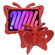 iPad mini 6 Butterfly Bracket EVA Fall-proof Protective Case - Red