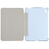 iPad mini 6 Silk Texture Three-fold Horizontal Flip Leather Tablet Case with Holder - Blue