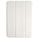 iPad mini 6 Silk Texture Three-fold Horizontal Flip Leather Tablet Case with Holder - White