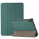 iPad mini 6 3-folding Skin Texture Horizontal Flip TPU + PU Tablet Leather Case with Holder - Green