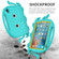 iPad mini 6 Octopus Style EVA + PC Tablet Case with Strap - Glacial Green
