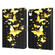 iPad mini 6 3D Painted Pattern Leather Tablet Case - Golden Butterfly iPad mini 6 3D Painted Pattern Leather Tablet Case - Golden Butterfly
