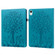 iPad mini 6 Tree & Deer Pattern Pressed Printing Leather Tablet Case - Blue