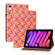 iPad mini 6 Color Weave Smart Leather Tablet Case - Rose Red iPad mini 6 Color Weave Smart Leather Tablet Case - Rose Red