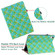 iPad mini 6 Color Weave Smart Leather Tablet Case - Green iPad mini 6 Color Weave Smart Leather Tablet Case - Green