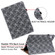 iPad mini 6 Color Weave Smart Leather Tablet Case - Black iPad mini 6 Color Weave Smart Leather Tablet Case - Black