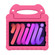iPad mini 6 EVA Tablet Case with Holder - Rose Red