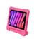 iPad mini 6 EVA Tablet Case with Holder - Rose Red