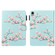 iPad mini 6 Cross Texture Painted Smart Leather Tablet Case - Magnolia