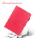 iPad mini 6 Embossed Butterfly Pattern Smart Leather Tablet Case - Rose Red