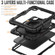 iPad mini 6 Bracelet Holder Silicone + PC Tablet Case - Black