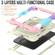 iPad mini 6 Bracelet Holder Silicone + PC Tablet Case - Colorful Pink