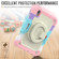 iPad mini 6 Bracelet Holder Silicone + PC Tablet Case - Colorful Pink