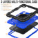 iPad mini 6 Bracelet Holder Silicone + PC Tablet Case - Dark Blue