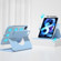iPad mini 6 Front Stand Rotating Clear Back Smart Tablet Case - Sky Blue