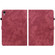 iPad mini 6 Tiger Pattern PU Tablet Case With Sleep / Wake-up Function iPad mini 2021 - Red
