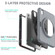 iPad mini 6 Shockproof TPU + PC Tablet Case - Black+Grey