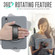 iPad mini 6 Shockproof TPU + PC Tablet Case - Black+Grey
