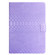 iPad mini 6 Solid Color Crocodile Texture Leather Smart Tablet Case - Purple