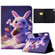 iPad mini 6 Electric Pressed TPU Smart Leather Tablet Case - Strawberry Bunny