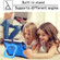 iPad mini 6 Silicone + PC Bracelet Holder Tablet Case - Navy Blue + Blue iPad mini 6 Silicone + PC Bracelet Holder Tablet Case - Navy Blue + Blue
