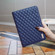 iPad mini 6 Elegant Rhombic Texture Horizontal Flip Leather Tablet Case - Blue