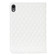 iPad mini 6 Elegant Rhombic Texture Horizontal Flip Leather Tablet Case - White