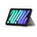iPad mini 6 Elegant Rhombic Texture Horizontal Flip Leather Tablet Case - White