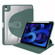 iPad mini 6 Acrylic 360 Degree Rotation Holder Tablet Leather Case - Emerald Green