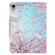 iPad mini 6 Colored Drawing Horizontal Flip Leather Tablet Case - Cherry Blossoms
